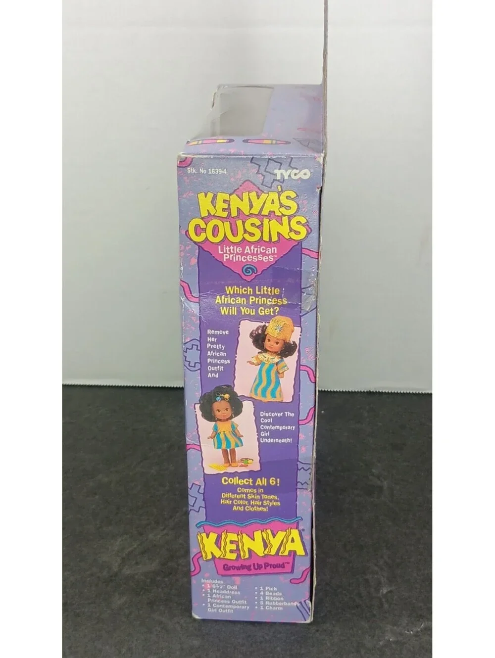 Vtg Tyco Kenya's Cousins Little Princess Baby Doll Sealed 1639-4 NEW